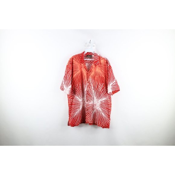 Chemise Homme Vintage Style Hawaiian - Motifs Voitures - Taille L - Coton - Sunset Breeze